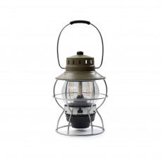 BAREBONES RAILROAD LANTERN OLIVE