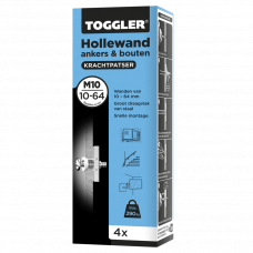 HOLLEWAND ANKER (BLAUW) 10-64MM M10 (DOOS 4ST.)