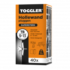 HOLLEWAND PLUG (ORANJE) 9-13MM TB (DOOS 40ST.)