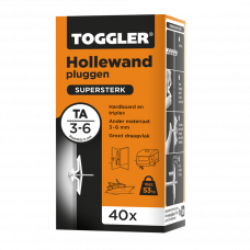 HOLLEWAND PLUG (ORANJE) 3-6MM TA (DOOS 40ST.)